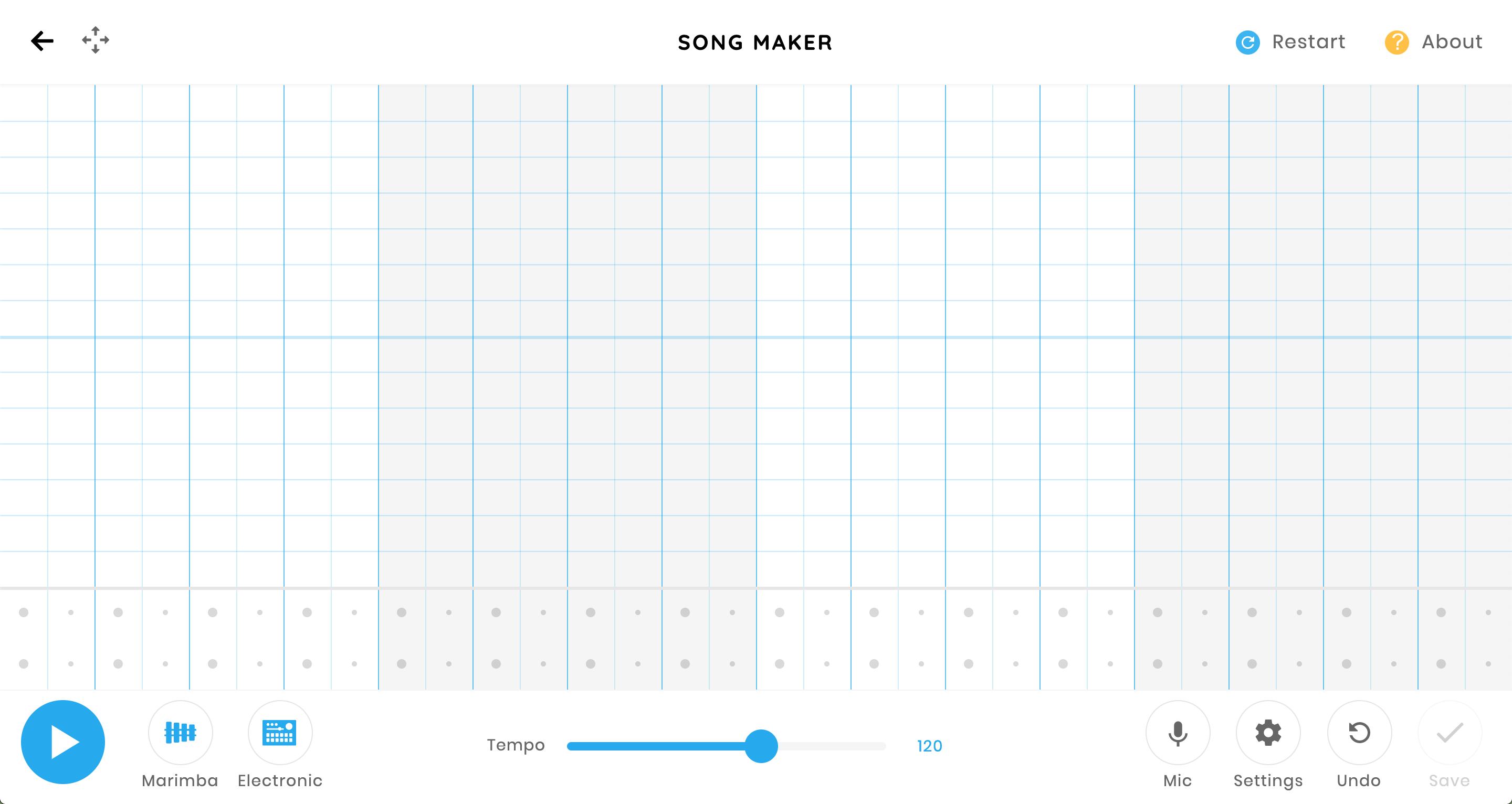 Chrome Music Lab - Song Maker